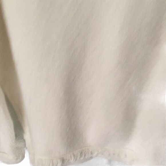 Olivia & Warren Fringed Bow Back Sweater in Small - Picture 6 of 9